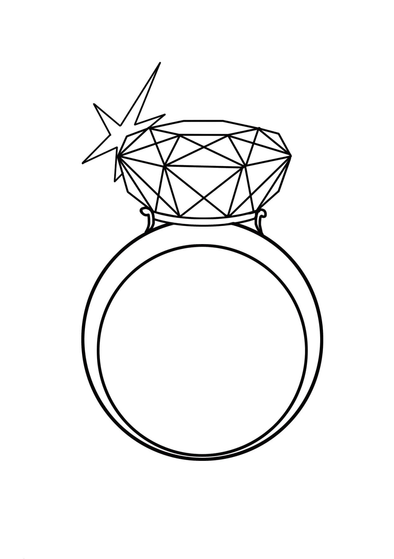 Zeichnen Diamant kostenlos basisch