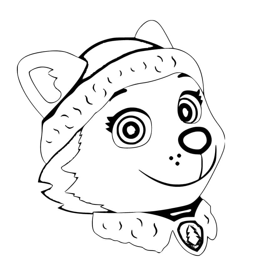 Zeichnen Everest Paw Patrol 11