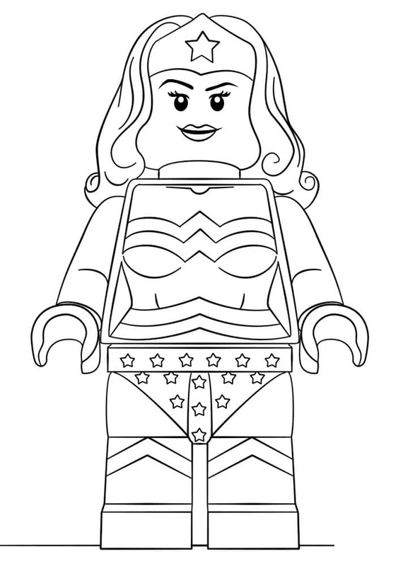 Zeichnen Lego Wonder Woman