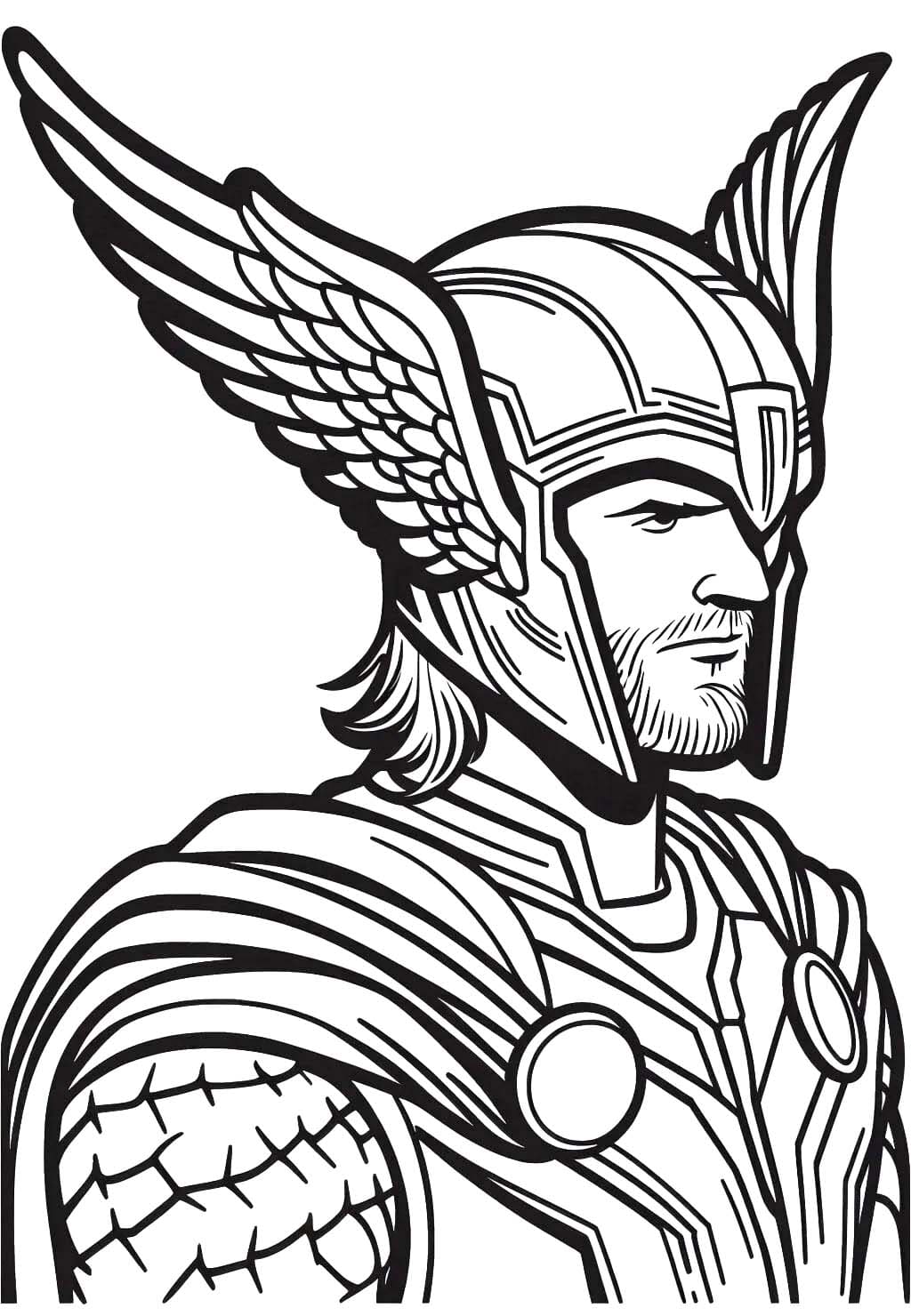Zeichnen Thor 2