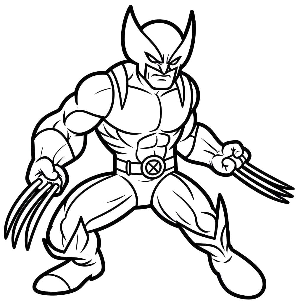 Zeichnen Wolverine 2
