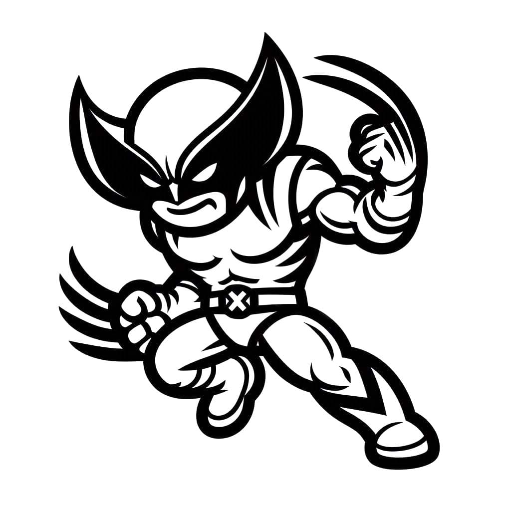 Zeichnen Wolverine 4