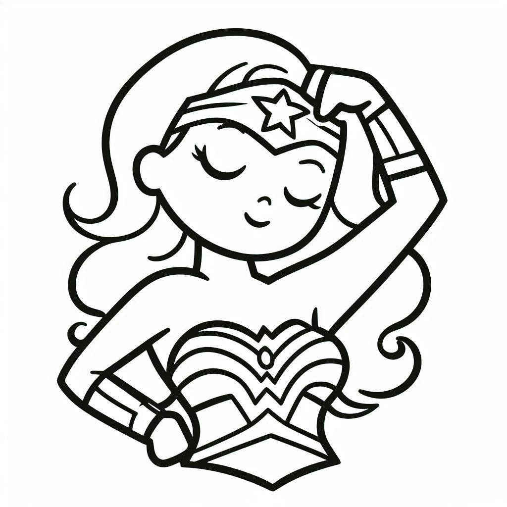 Zeichnen Wonder Woman 2