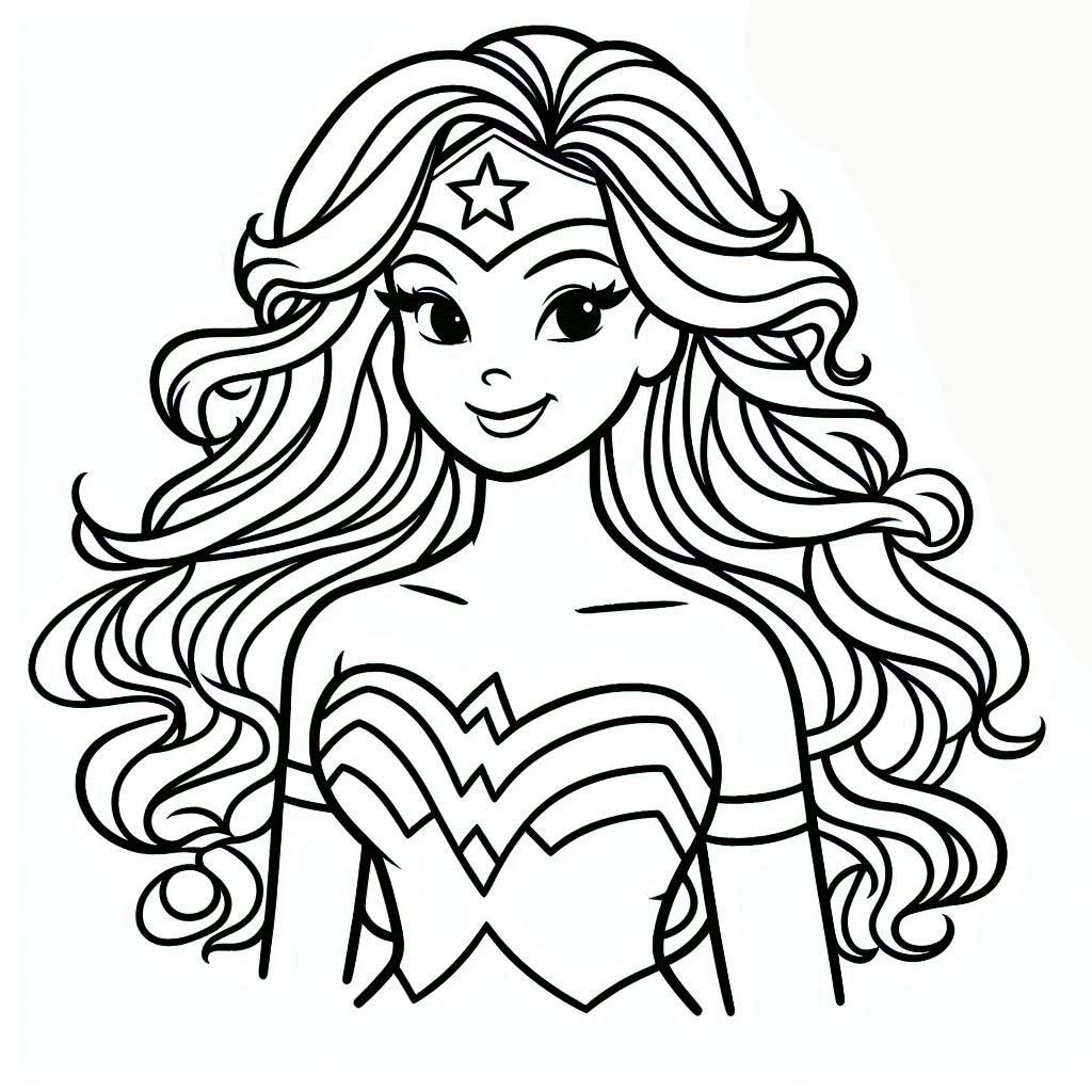 Zeichnen Wonder Woman 3