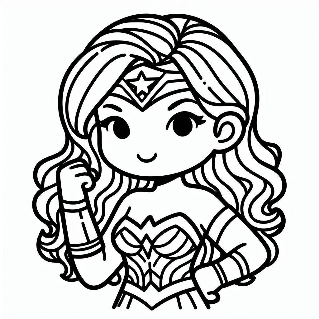 Zeichnen Wonder Woman 6