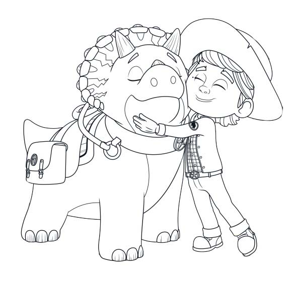Zum Ausdrucken Dino Ranch