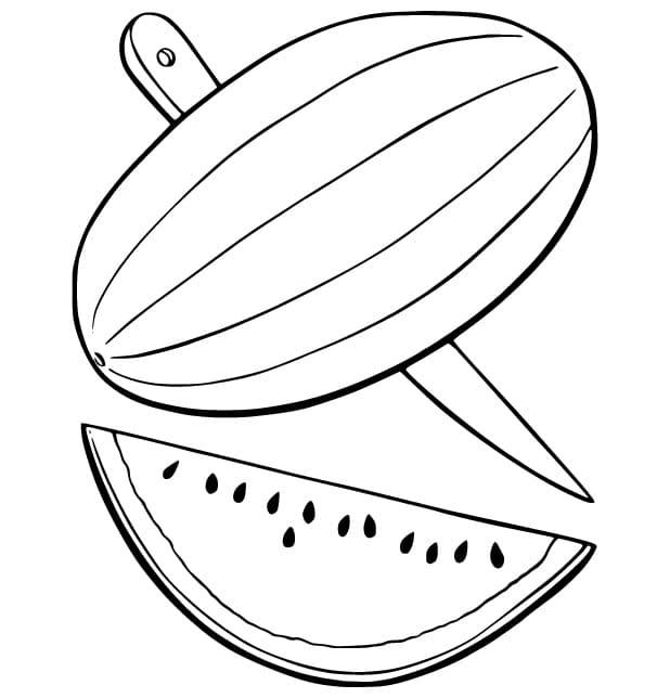 Zum Ausdrucken Wassermelone
