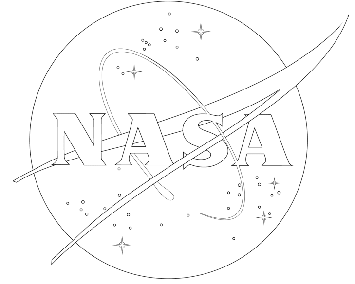 NASA para colorir