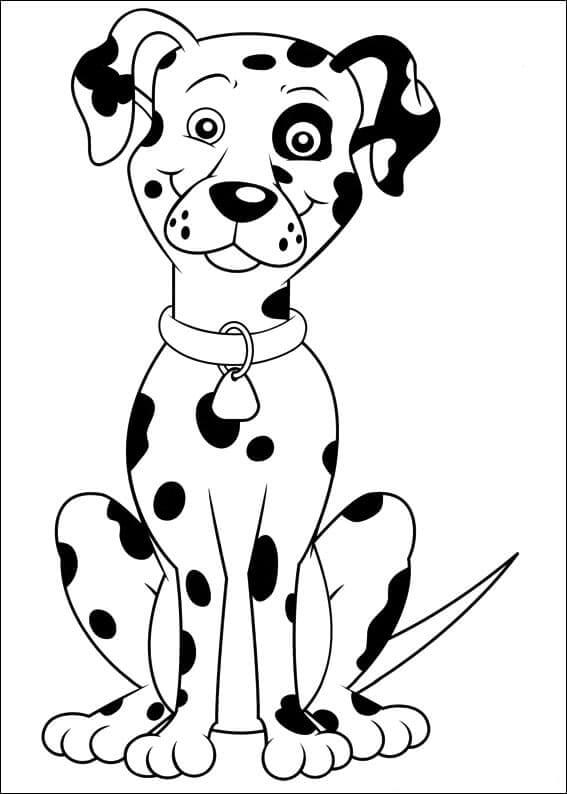 Dibujos de Bio Perro de Sam el Bombero para colorear