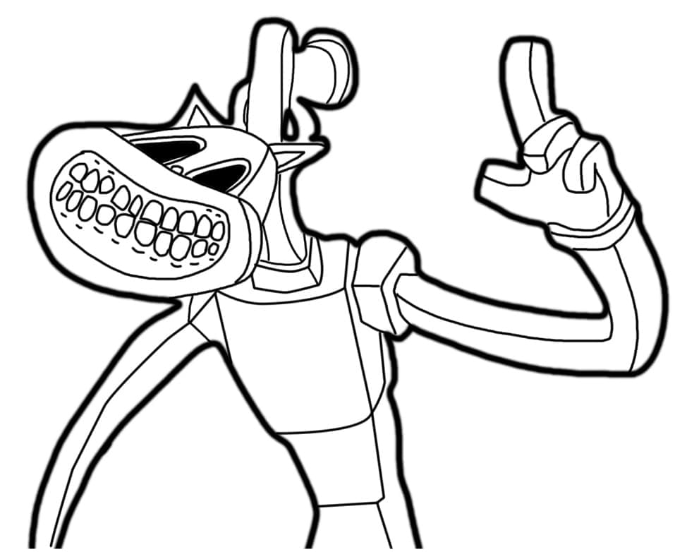 Dibujos de Cartoon Cat para niños para colorear