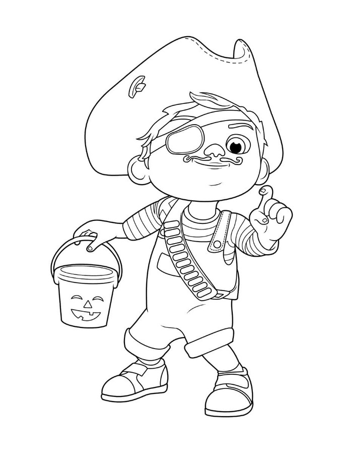 Dibujos de Cocomelon para niños para colorear