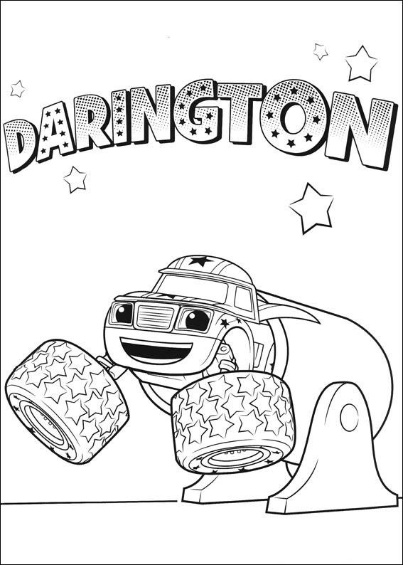 Darington Divertido para colorir