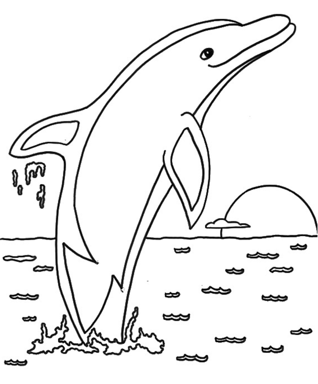 Delfín Lisa Frank para colorir