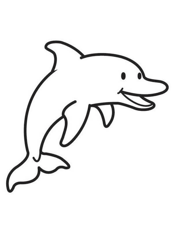 Delfín Perfecto para colorir