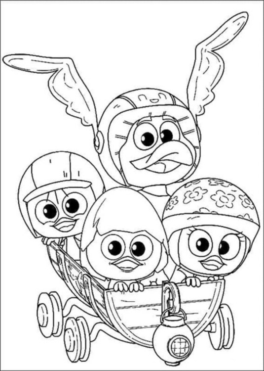 Dibuja Calimero 2 para colorir