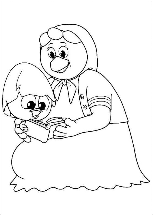 Dibuja Calimero 6 para colorir
