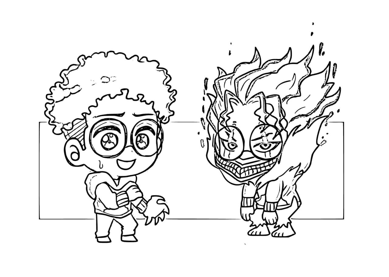 Dibujos de Dibuja Dandadan gratis para colorear