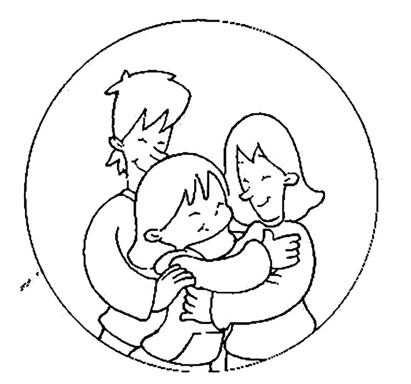Dibujos de Dibuja Derechos de los Niños gratis para colorear