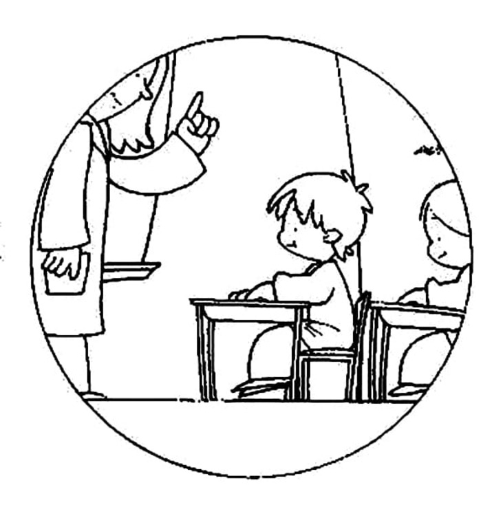 Dibujos de Dibuja Derechos de los Niños imprimible para colorear