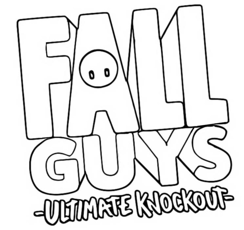 Dibujos de Dibuja Fall Guys 6 para colorear