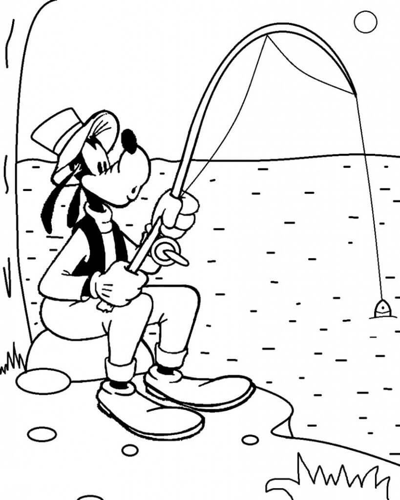 Dibuja Goofy 6 para colorir