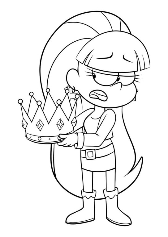 Dibujos de Dibuja Gravity Falls Pacifica Noroeste para colorear