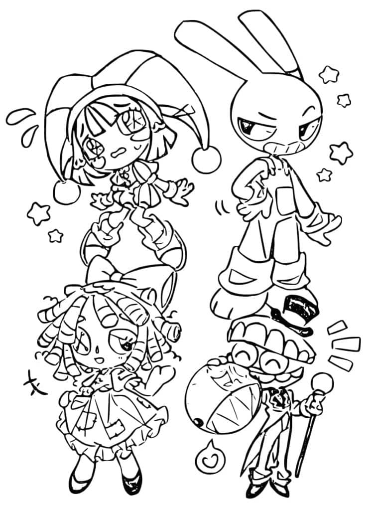 Dibuja Jax 2 para colorir