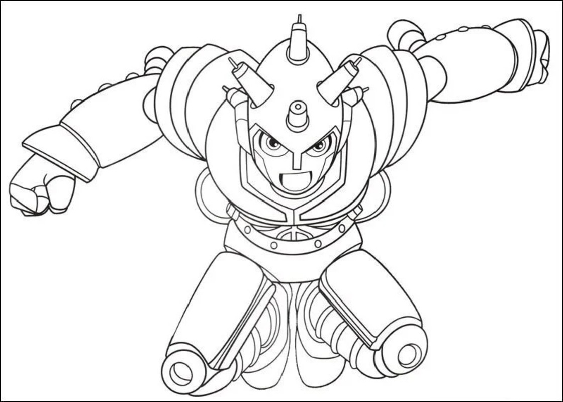 Dibuja la imagen de Astro Boy para colorir