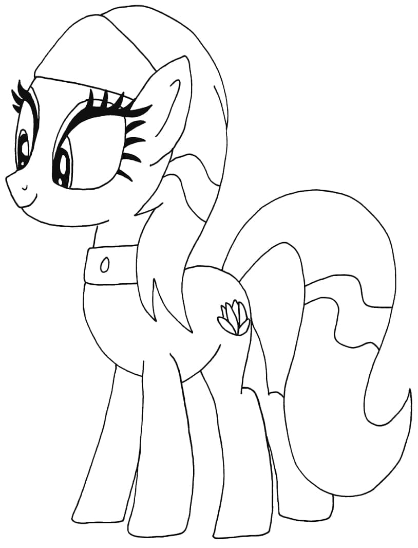 Dibujos de Dibuja My Little Pony 5 para colorear