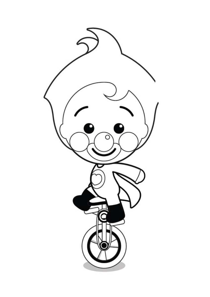 Dibujos de Dibuja Plim Plim 1 para colorear