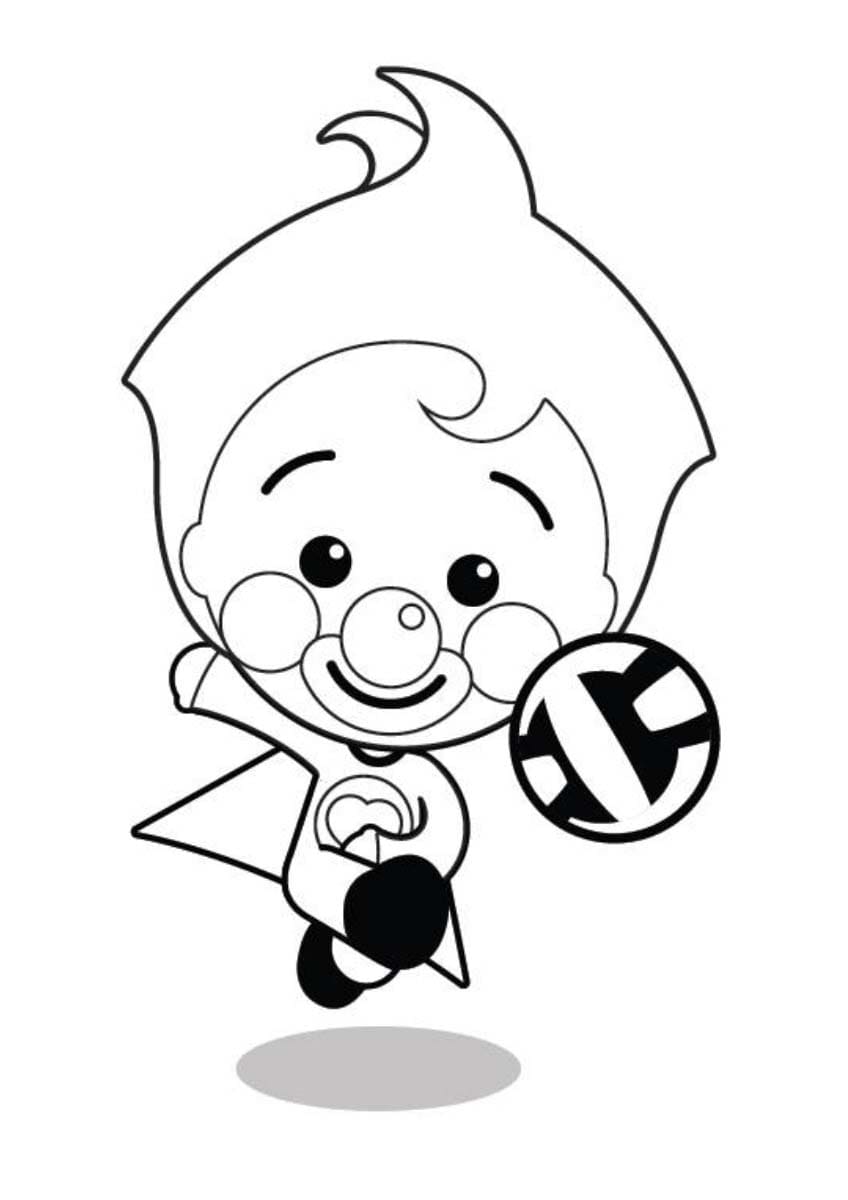 Dibujos de Dibuja Plim Plim 2 para colorear