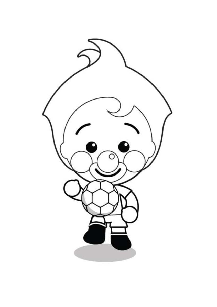 Dibujos de Dibuja Plim Plim 3 para colorear