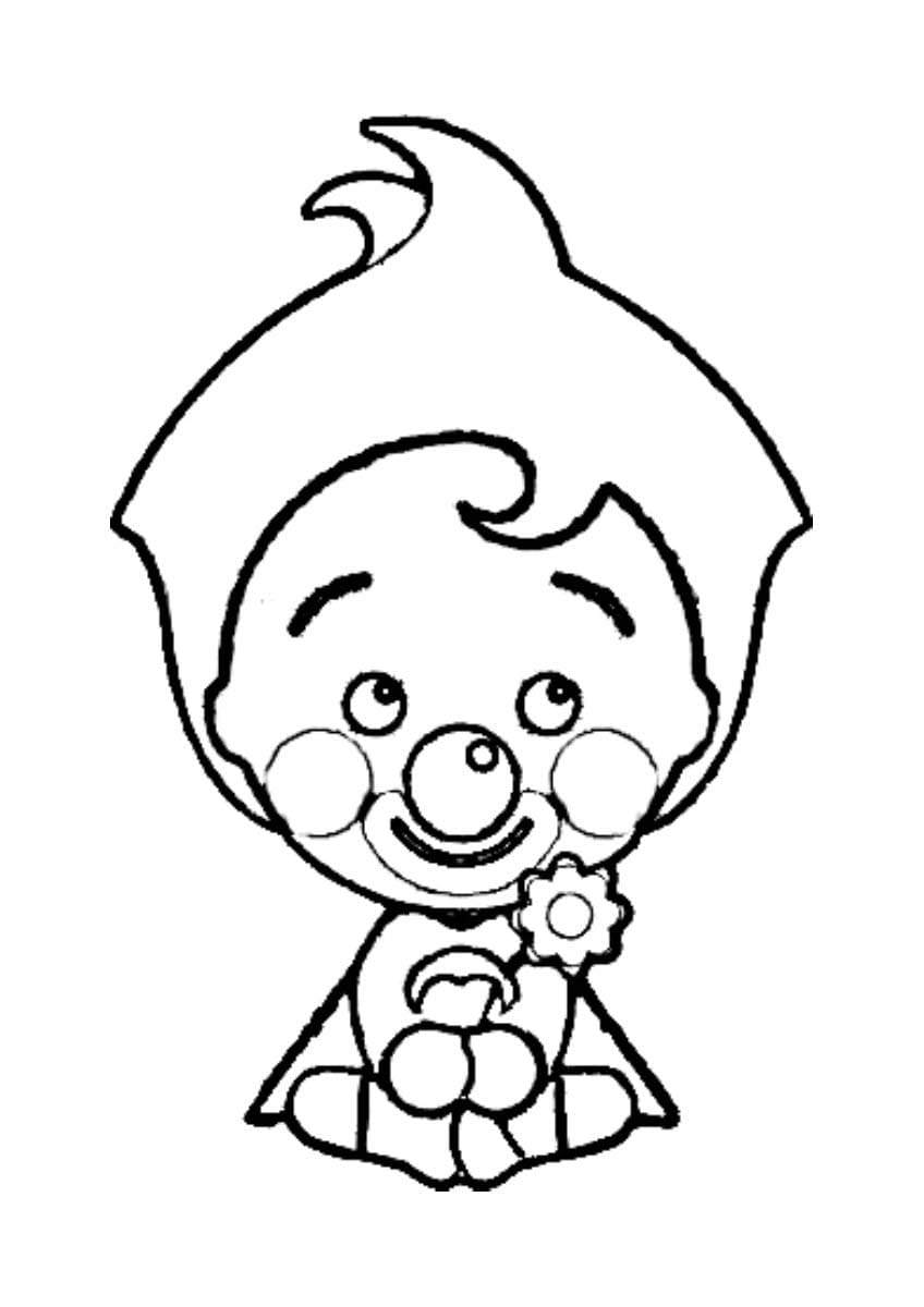 Dibujos de Dibuja Plim Plim 4 para colorear