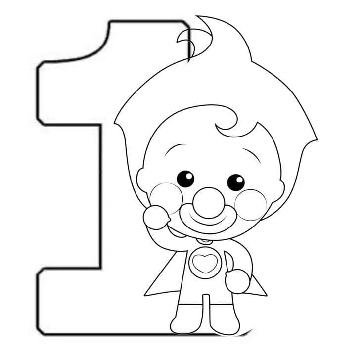 Dibujos de Dibuja Plim Plim imprimir en niños para colorear