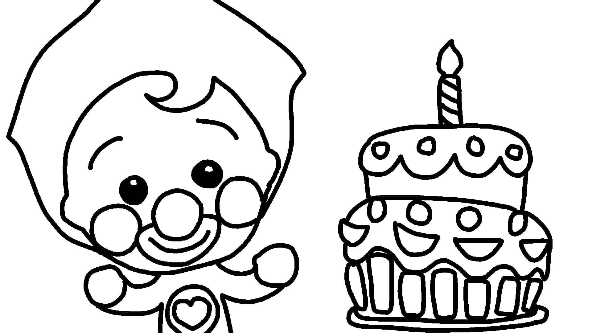 Dibujos de Dibuja Plim Plim muy feliz para colorear