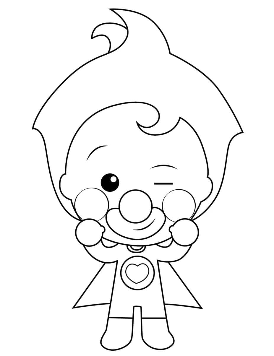 Dibujos de Dibuja Plim Plim muy lindo para colorear