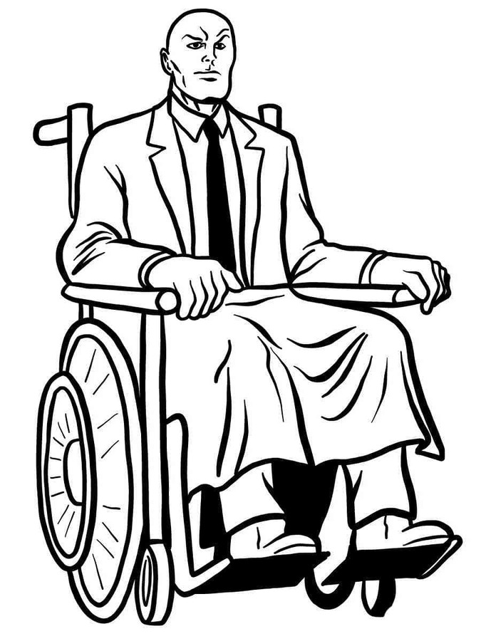 Dibuja X-Men gratis para colorir