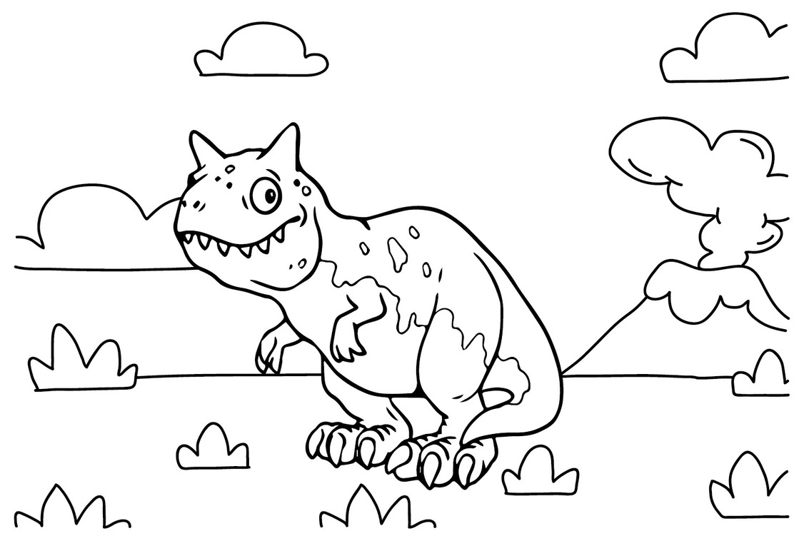 Dibujos de Carnotaurus