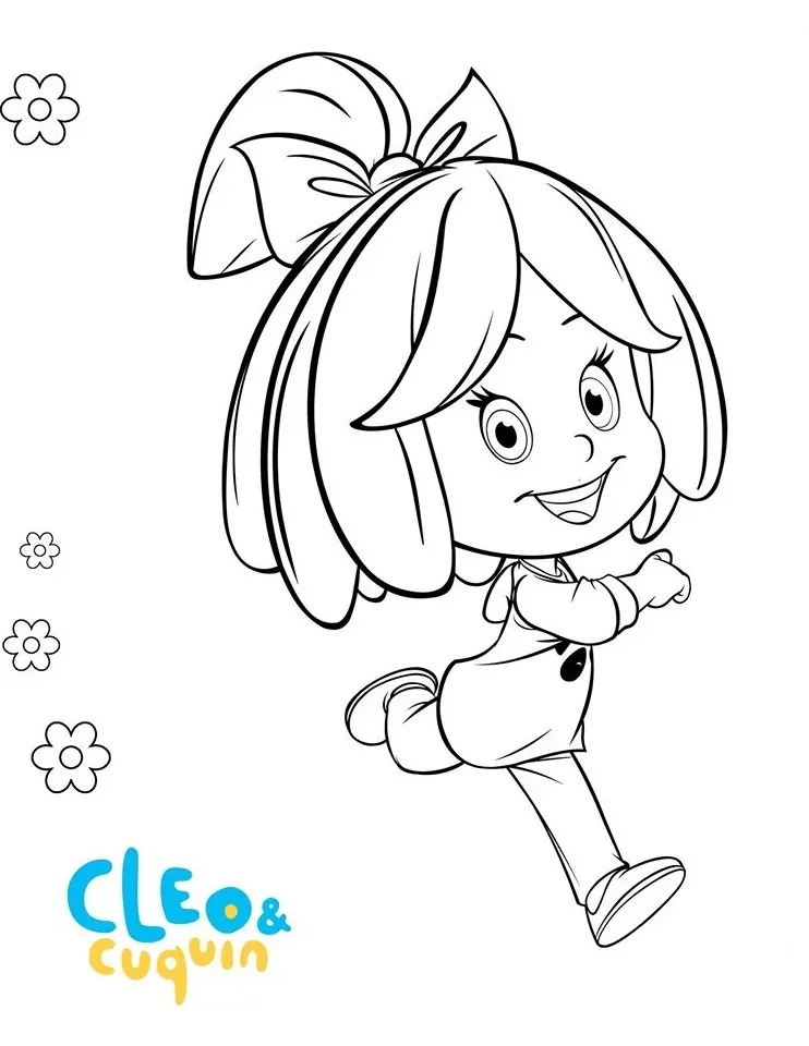 Dibujos de Dibujar a Cleo Telerin para colorear