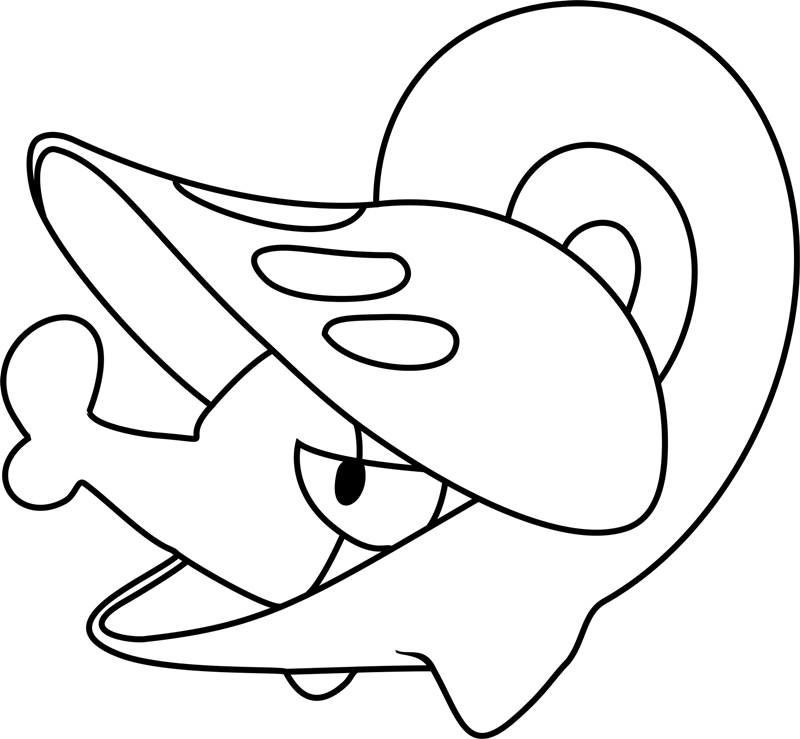 Dibujar al Pokémon Shelmet para colorir