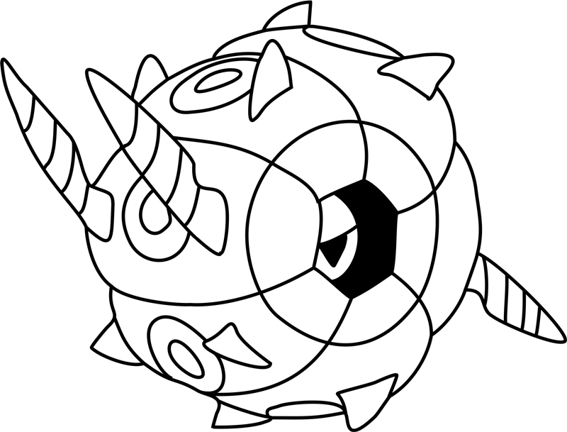 Dibujar al Pokémon Whirlipede para colorir