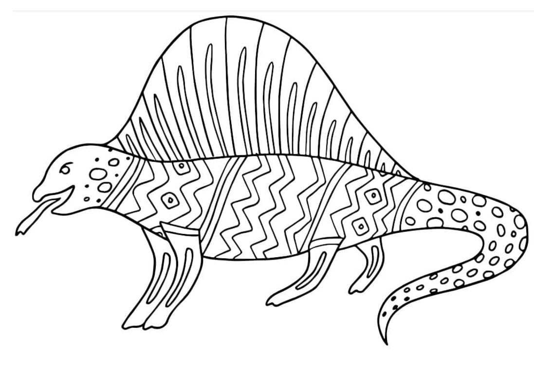 Dibujos de Dibujar Alebrijes fácil para colorear