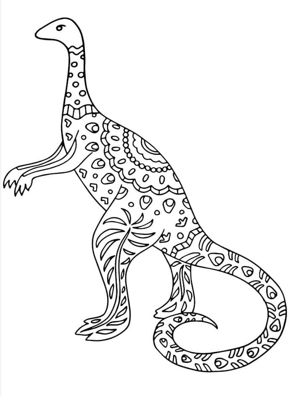 Dibujos de Dibujar Alebrijes Gratis para niños para colorear