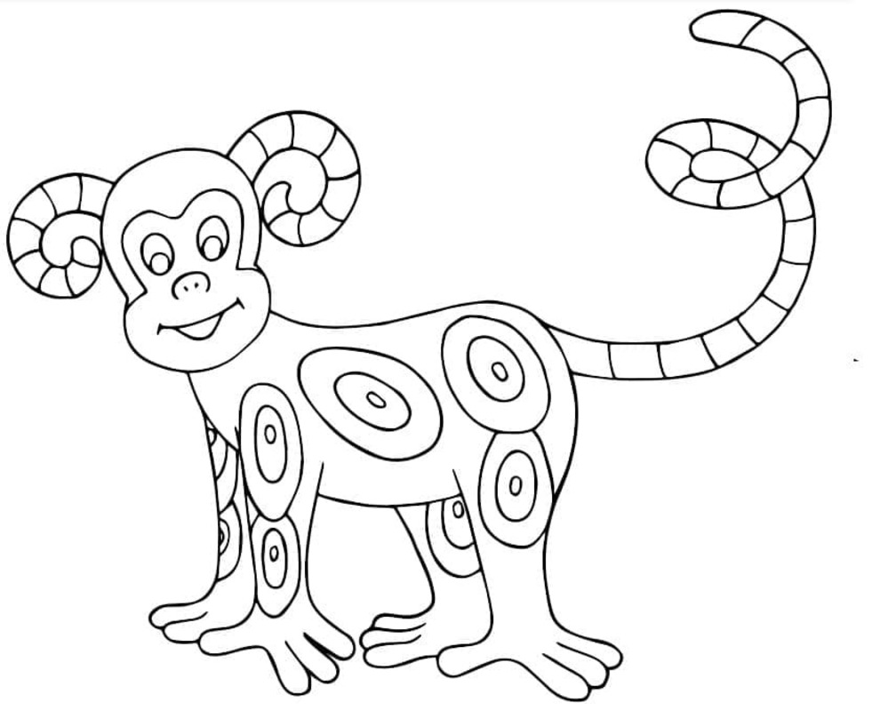 Dibujos de Dibujar Alebrijes sencillo en niños para colorear