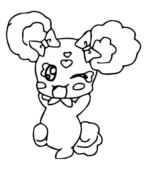 Dibujos de Dibujar Candy de Glitter Force para colorear