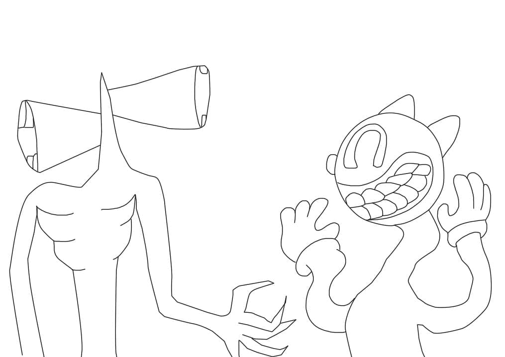 Dibujos de Dibujar Cartoon Cat 5 para colorear