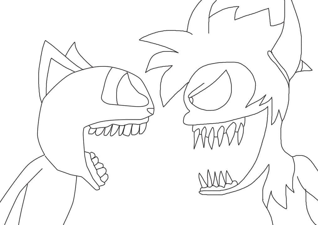 Dibujos de Dibujar Cartoon Cat gratis para colorear