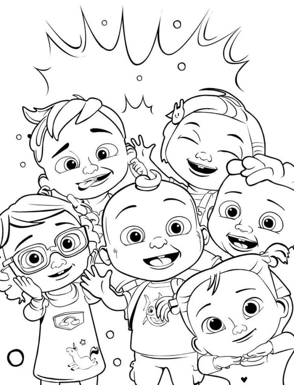 Dibujos de Cocomelon