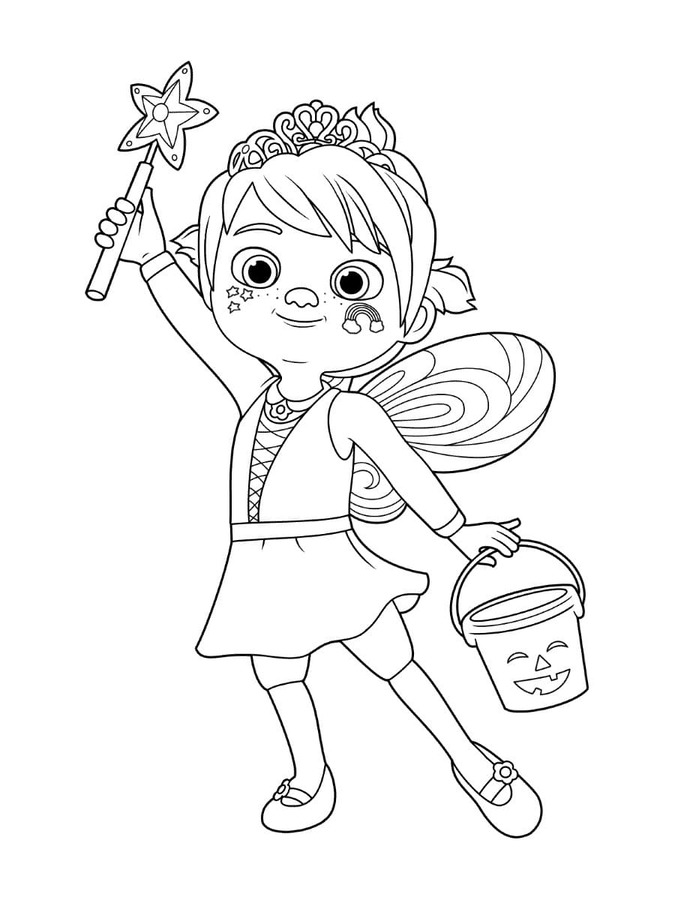 Dibujos de Dibujar Cocomelon Imprimible para niños para colorear
