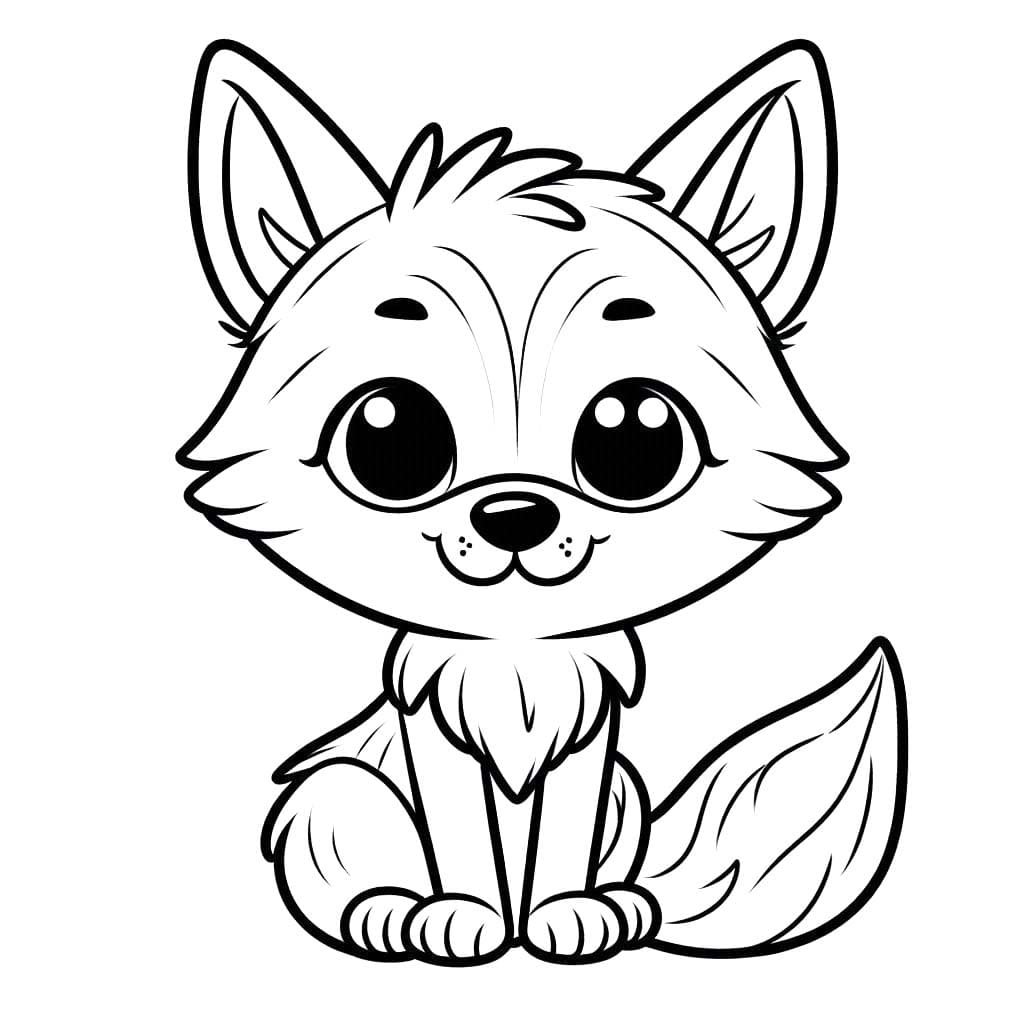 Dibujos de Dibujar Coyote 3 para colorear